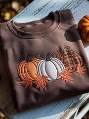 Women's Thanksgiving Printed Sweatshirt