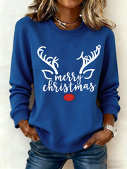 Women's Christmas FDT Print Sweatshirt