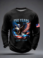 Men's 250th Anniversary Print Waffle Top