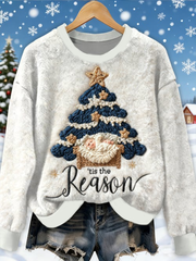 Women's Nativity It’s The Reason Flannel Hoodie