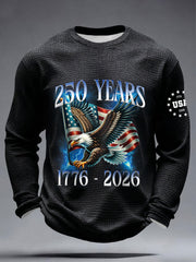 Men's 250 Years 1776-2026 Waffle T-Shirts