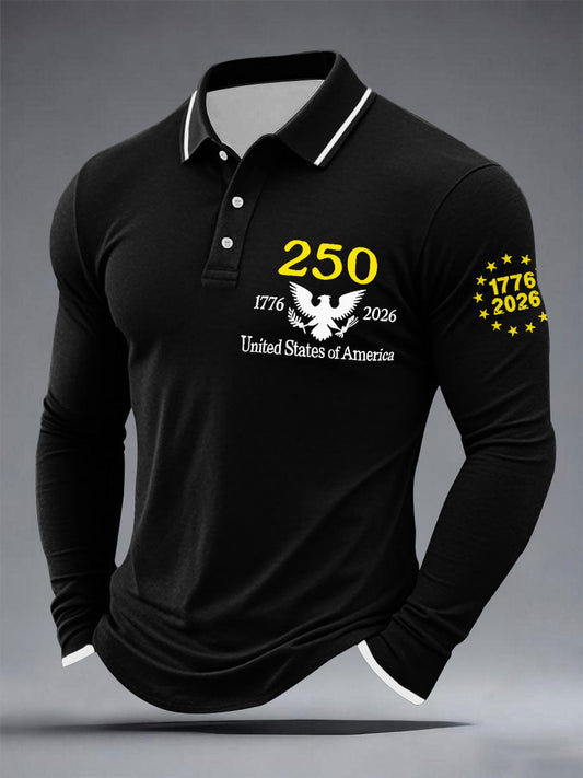 Men's 250 Years 1776-2026 tops