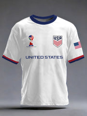 Men's USA Soccer Short Sleeves T-shirt