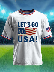 Men's USA Soccer Printed T-shirt
