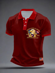 Men's 250th Anniversary Print Polo Shirt
