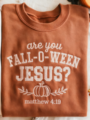 Women's Thanksgiving Christian Faith Printed Sweatshirt