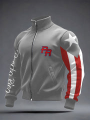 Men's Puerto Rico Proud Printed Coat