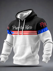 Men's Puerto Rico Proud Printed Hoodie
