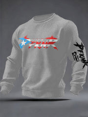 Men's Puerto Rico Art Printed Sweatshirt