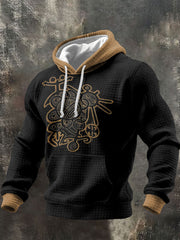 Men's Puerto Rico Taino Proud Art Printed Hoodie