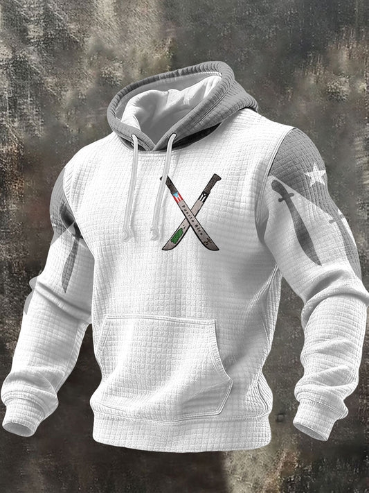 Men's Puerto Rico Taino Proud Art Printed Hoodie