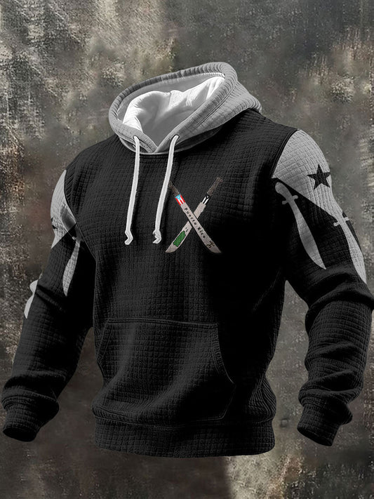 Men's Puerto Rico Taino Proud Art Printed Hoodie