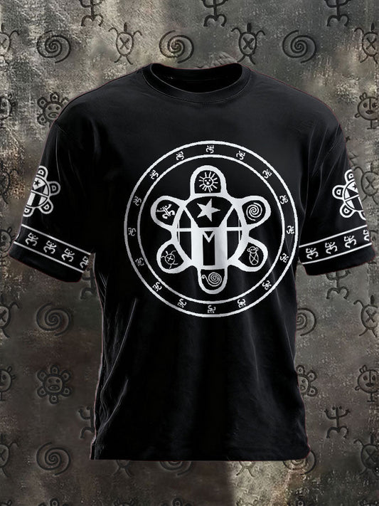 Unisex Puerto Rico Taino Art Proud Printed T-shirt