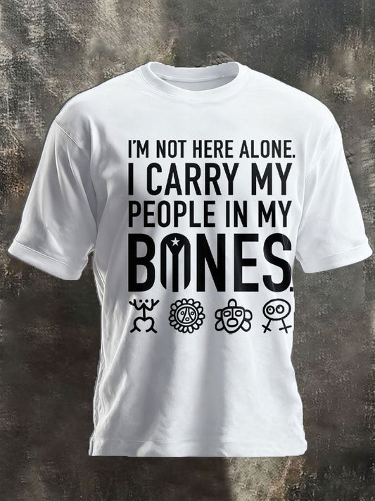 Unisex Puerto Rico Taino Art Proud Printed T-shirt