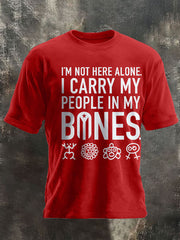 Unisex Puerto Rico Taino Art Proud Printed T-shirt