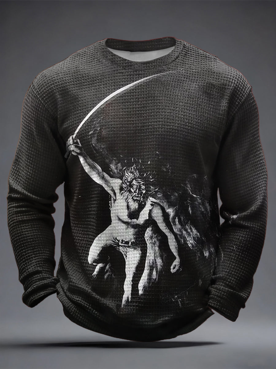 Men's Black Sabbath Waffle Top