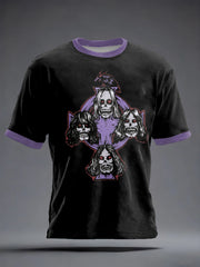 Men's Rock Band Inspired Casual T-shirt