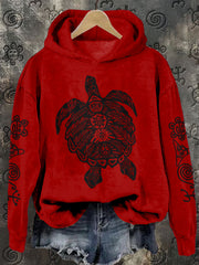 Women's Puerto Rico Taino Art Proud Printed Sweatshirt