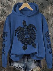 Women's Puerto Rico Taino Art Proud Printed Sweatshirt