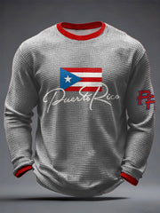 Men's Puerto Rico Printed Waffle Tops