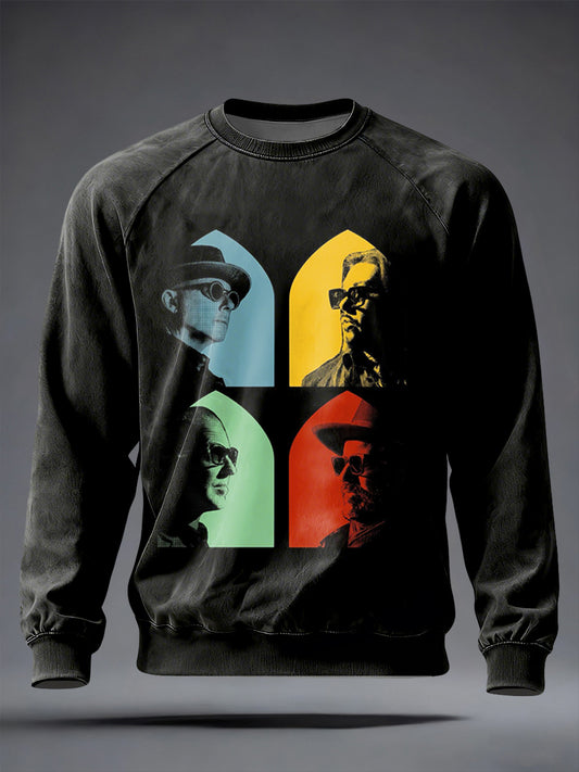 Men's Country Music Inspired Crew Neck Sweatshirt
