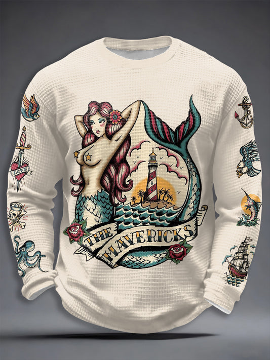 Men's Country Music Inspired Waffle T-Shirt