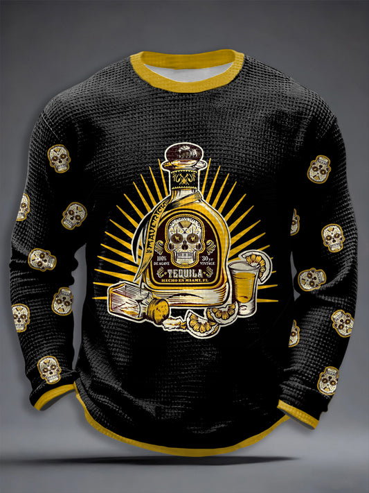 Men's Country Music Inspired Waffle T-Shirt