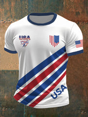 Men's USA Soccer Printed T-shirt