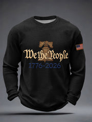 Men's American 250 Waffle Long Sleeve T-Shirt