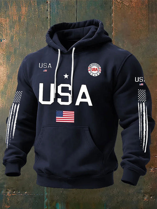 Men's USA Patriotic Hoodies