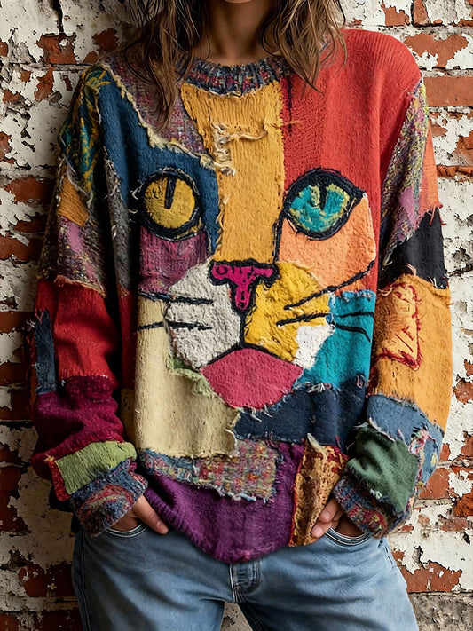 Women's Cat Art Tops