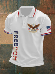 Men's USA 250 Printed Casual Top