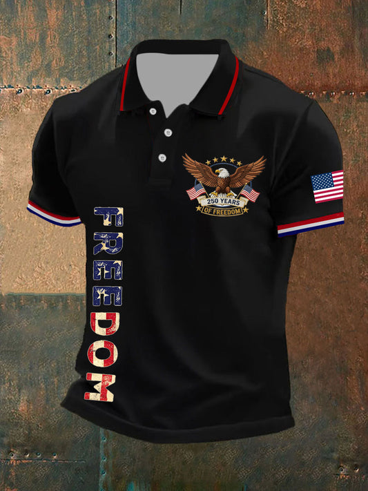 Men's USA 250 Printed Casual Top