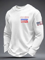 Men's USA Soccer Waffle Top