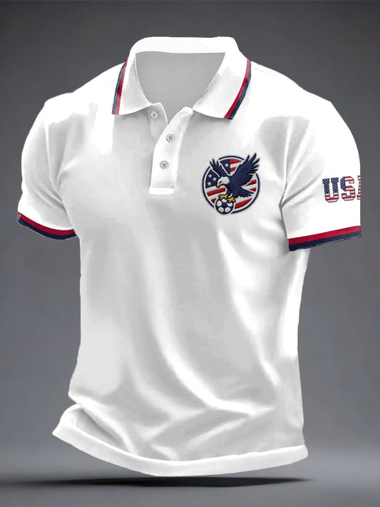 Men's USA Soccer Printed Shirt