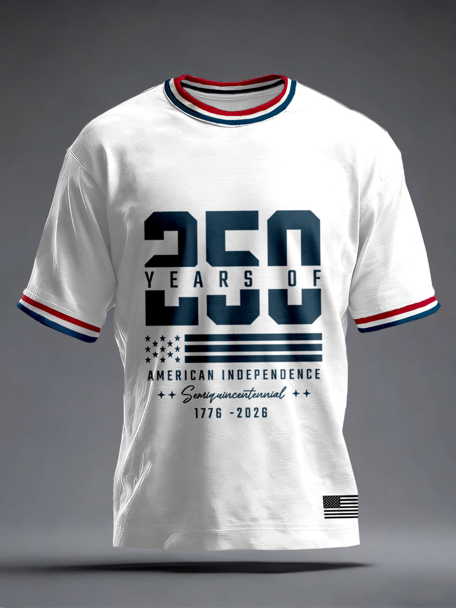 Men's 250th Anniversary Print T-Shirt