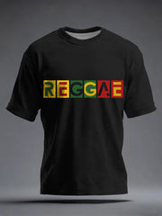 Men's Reggae Music Inspired Print T-Shirt